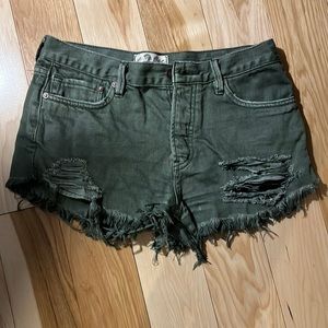 Free people shorts size 26